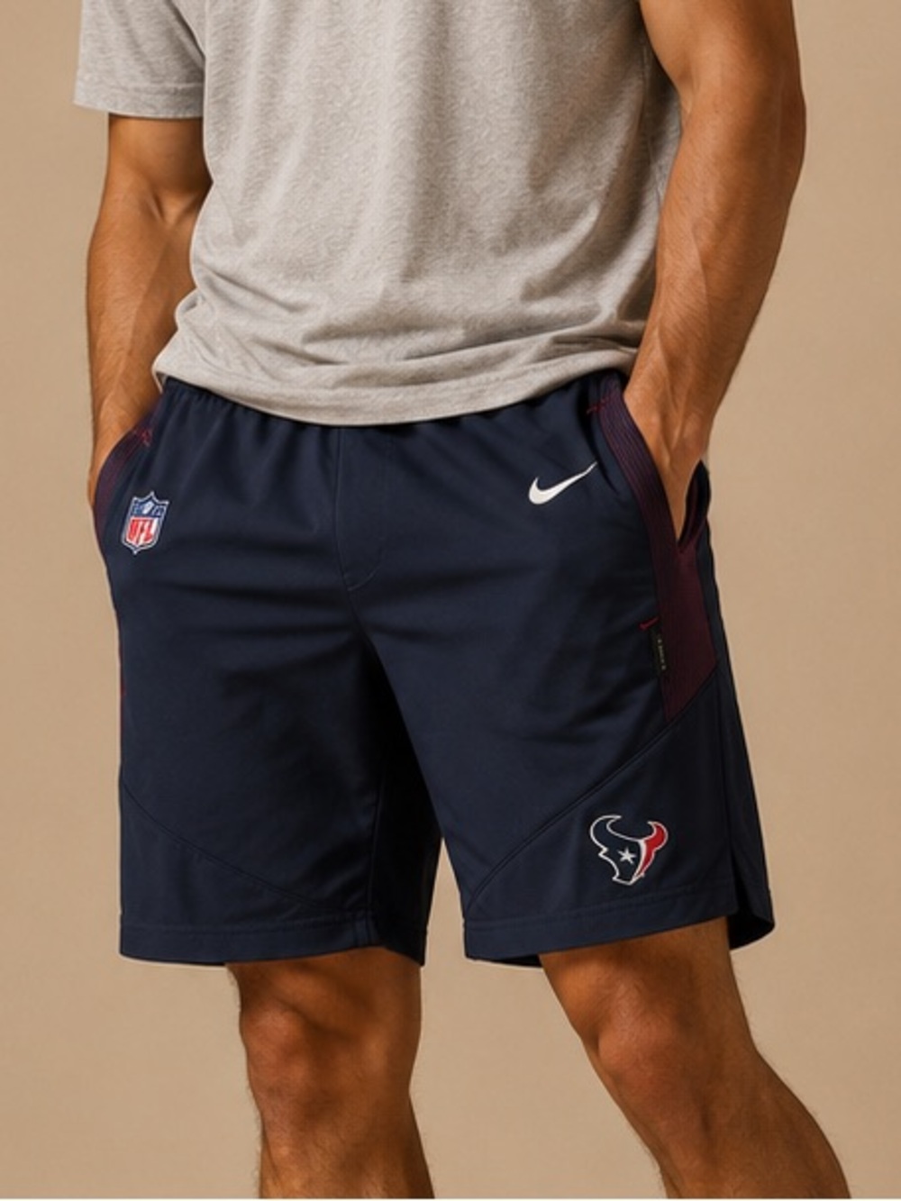 Nike Houston Texans NFL Dri-FIT On Field Shorts Men’s Small